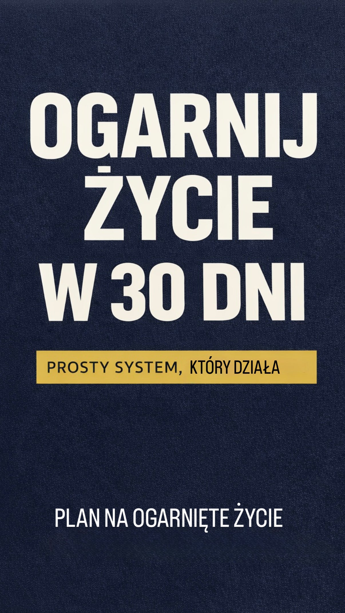 Jak zmienić życie w 30 dni - Ebook